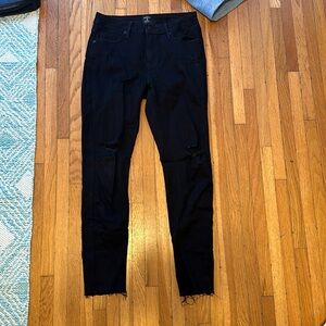 JUSTBLACK black skinny jeans, Size 26